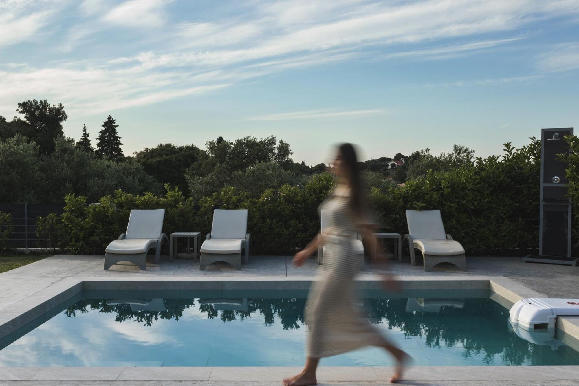 Binios Villa - Private Pool, Walking Distance From The Beach Vasilikí Eksteriør billede