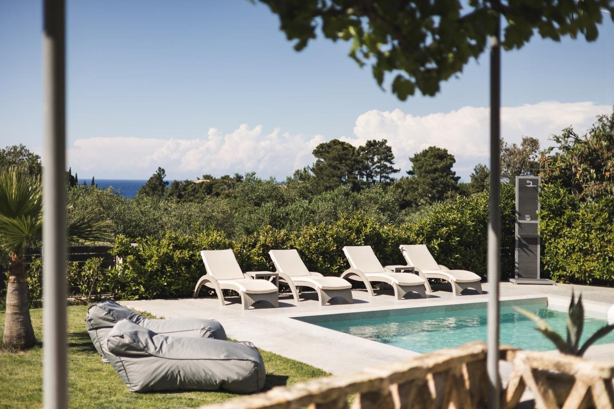 Binios Villa - Private Pool, Walking Distance From The Beach Vasilikí Eksteriør billede