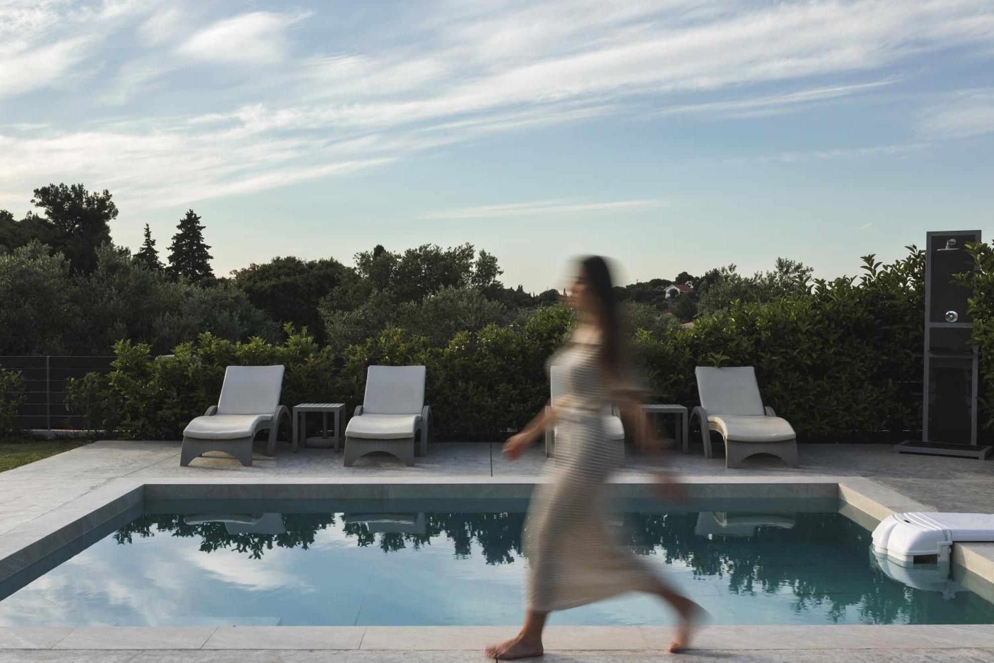 Binios Villa - Private Pool, Walking Distance From The Beach Vasilikí Eksteriør billede