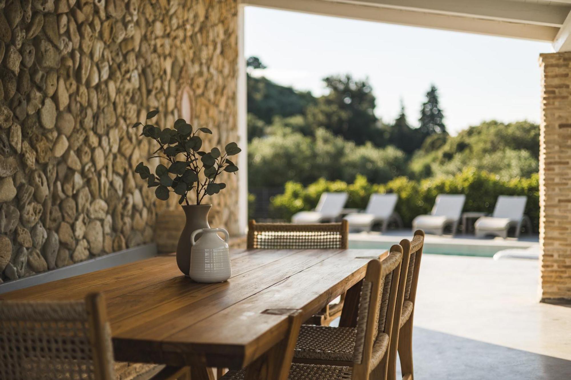 Binios Villa - Private Pool, Walking Distance From The Beach Vasilikí Eksteriør billede